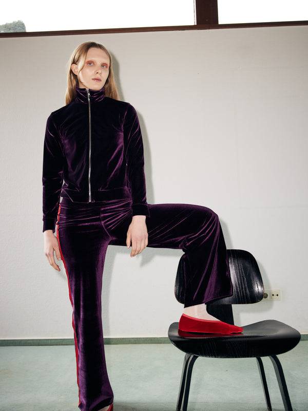 Simone Wild Velvet Zip Jacket Weihnachtsangebot
