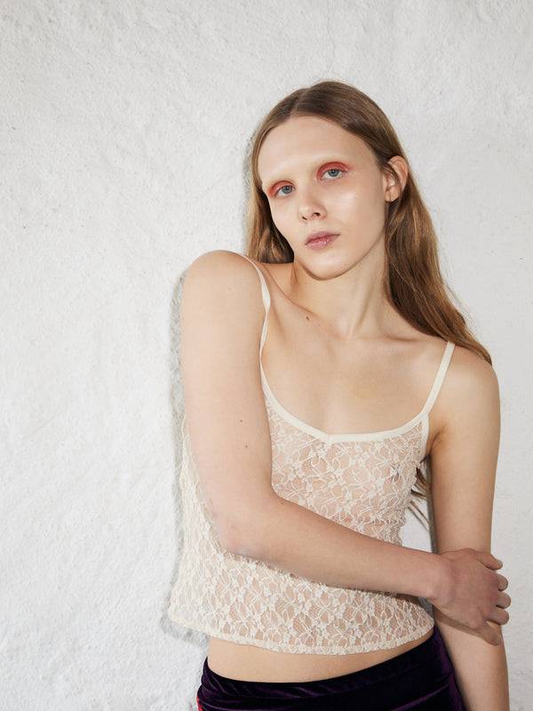 Simone Wild Lace Slip Top Osterangebot