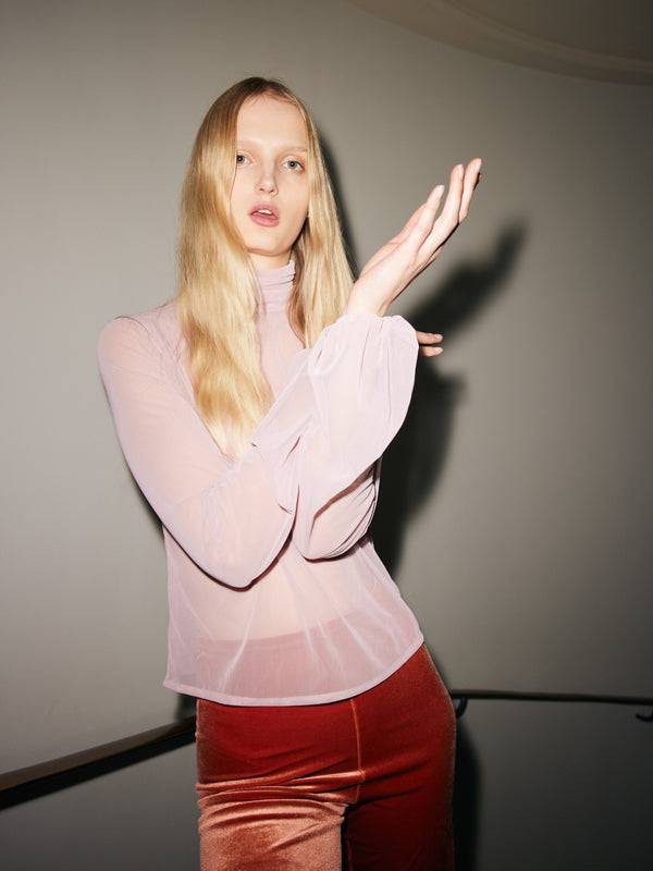 Simone Wild Mesh LS Blouse Jane Zeitbegrenzte Promotion