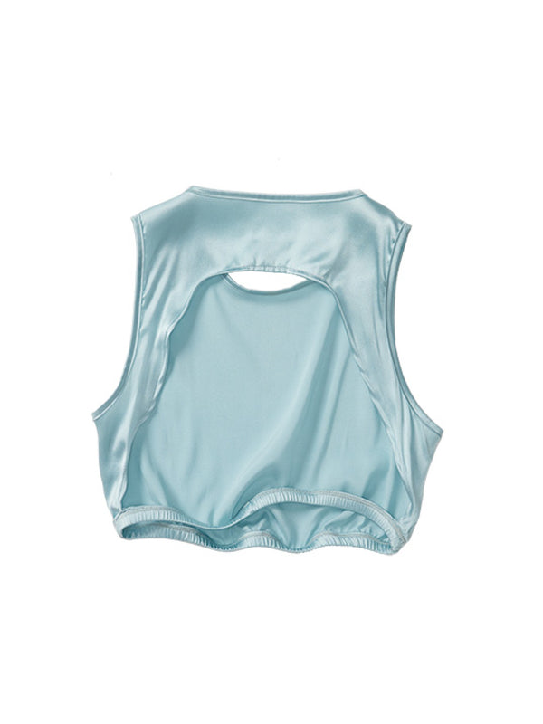 Simone Wild Satin Sport Bra Sonderangebot der Fabrik