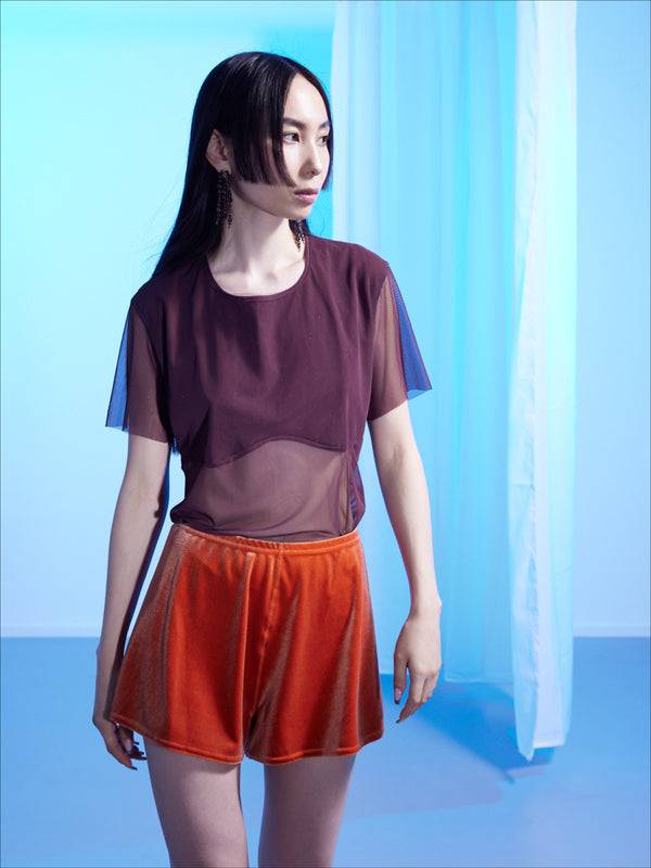 Simone Wild Mesh Conture Tee Bis zu 55% Rabatt