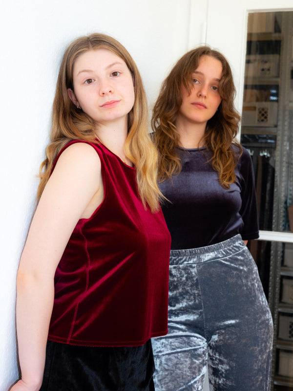Simone Wild Velvet Top Begrenzt auf 3 Tage