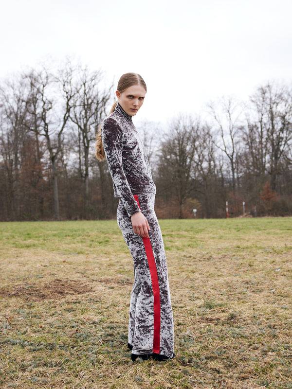 Simone Wild Velvet Stripe Pants Saisonschlussverkauf
