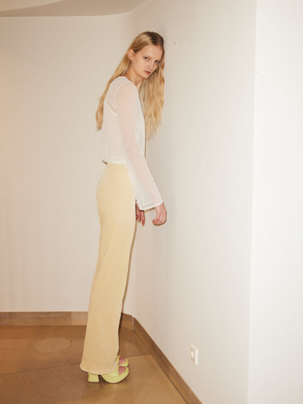Simone Wild Corduroy Wide Leg Pants 50% Rabatt mit kostenlosem Versand
