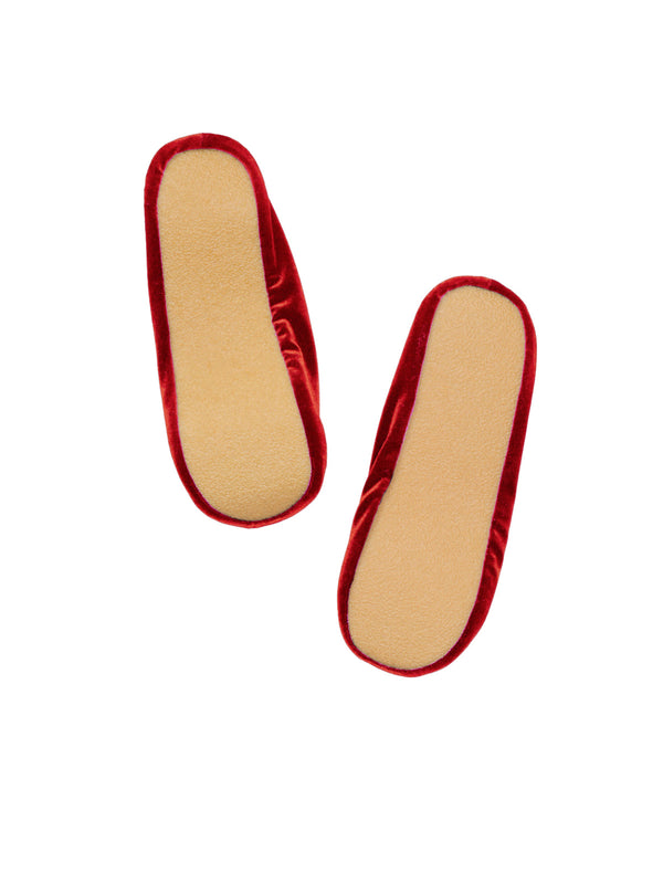 Simone Wild Velvet Ballet Slipper Fabrikverkauf