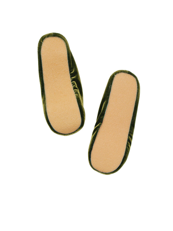 Simone Wild Velvet Ballet Slipper Meist gekauft