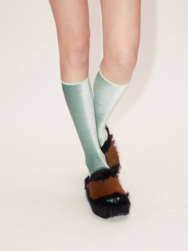 Simone Wild Velvet Knee Socks Wochenangebot