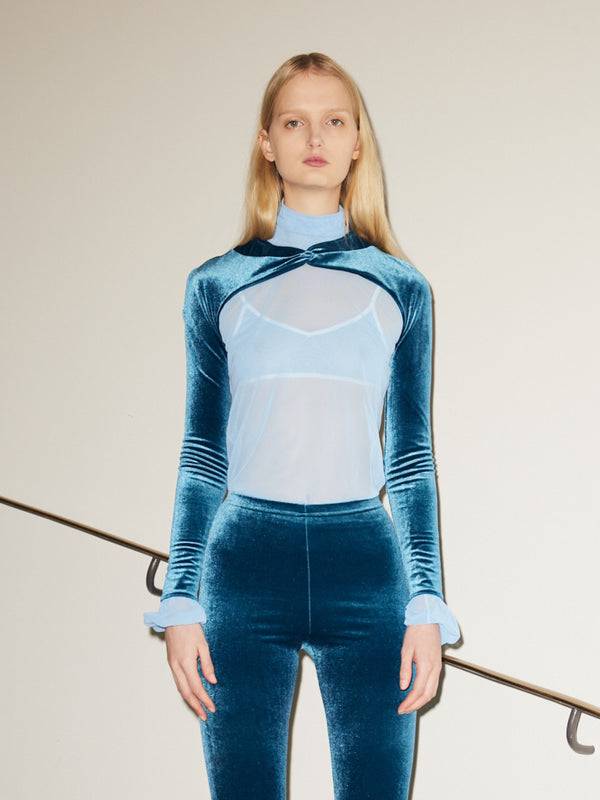 Simone Wild Velvet Knot Sleeves Auslauf