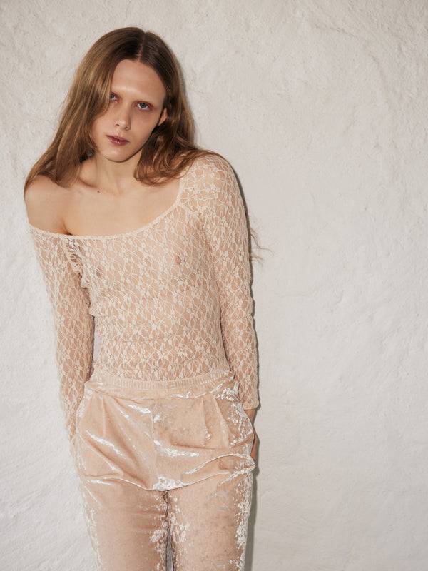 Simone Wild Lace Body Swan Rabatt