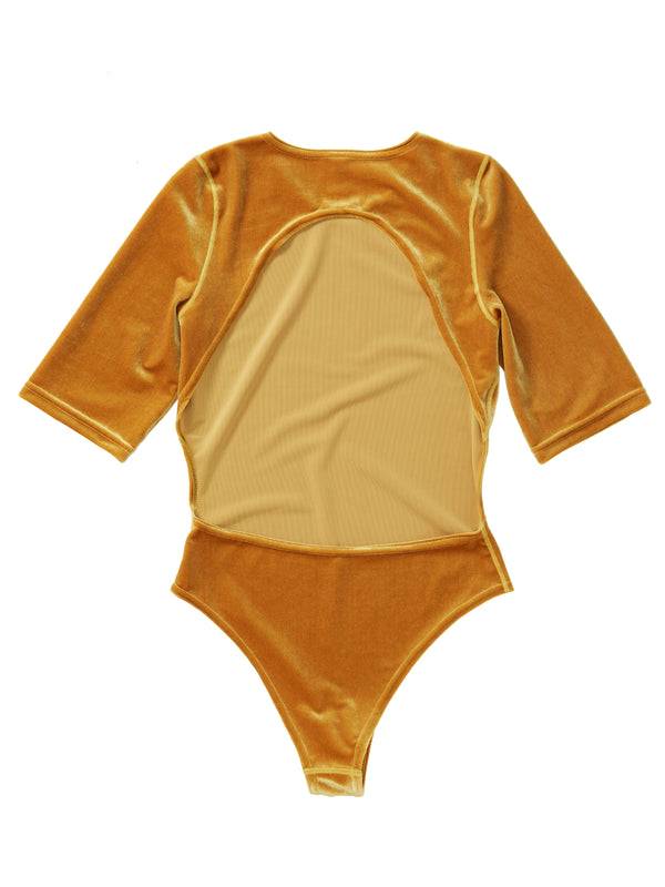Simone Wild Velvet Body Open Back Online Shopping