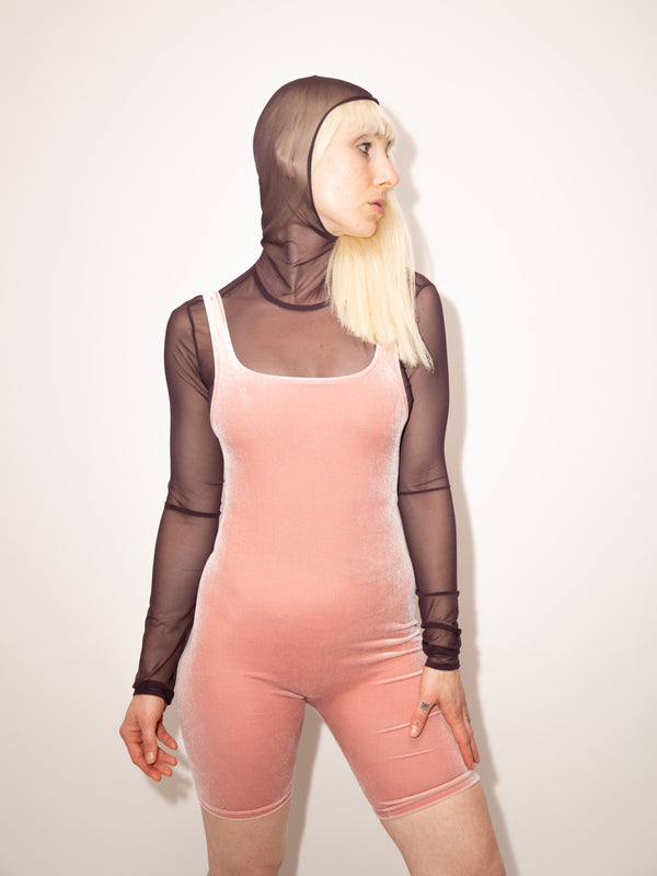 Simone Wild Velvet Jumpsuit Neueste Mode