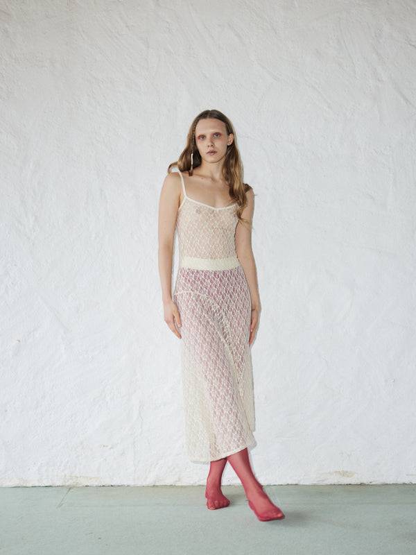 Simone Wild Lace Camisole Dress Flash Sale