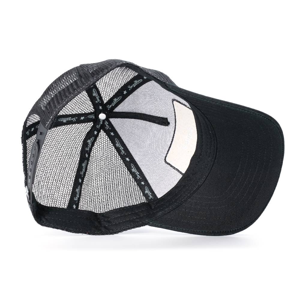 ﻿Smith & Miller Varnado Unisex Trucker Cap, grey-black Black Friday