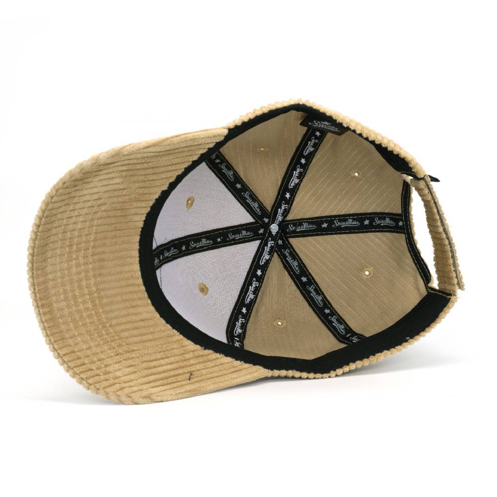 Smith & Miller Basil Unisex Curved Cord Cap Lagerräumung