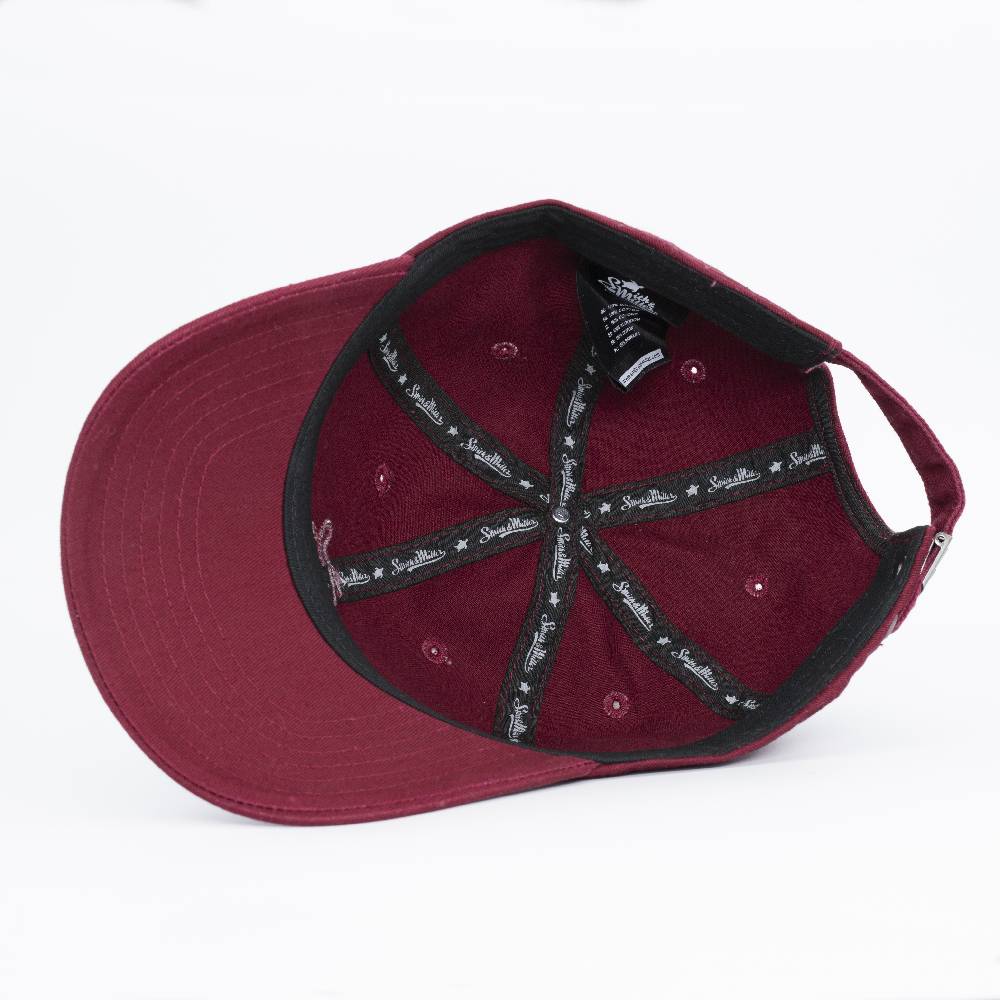 Smith & Miller Filley Unisex Unstructured Cap, maroon Exklusive Angebote