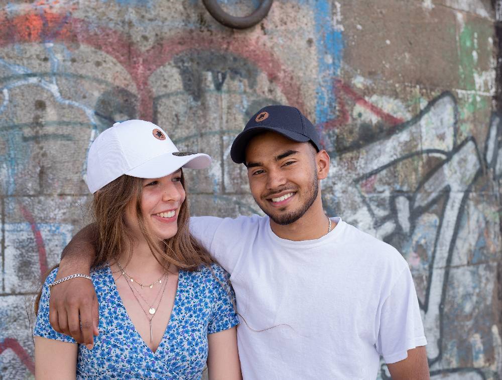 Smith & Miller Bend Unisex Curved Cap, stone Große Rabatte