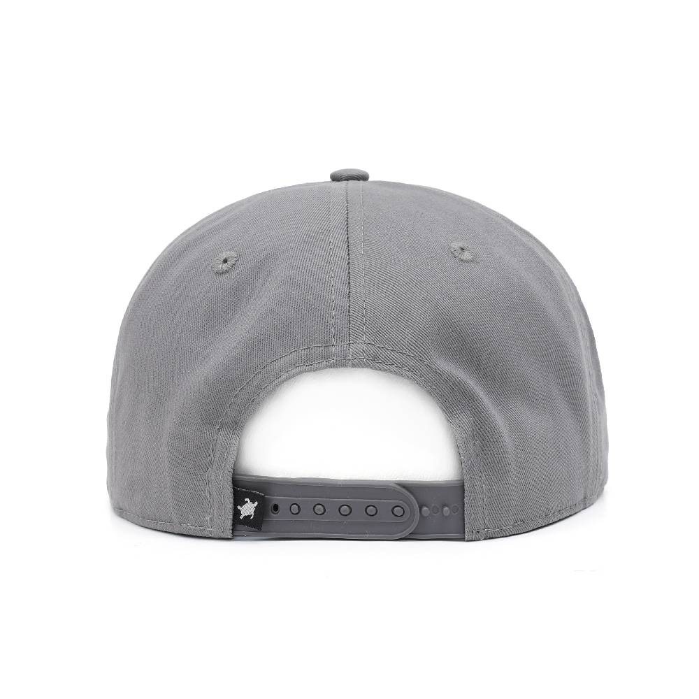 Smith & Miller Lambert Unisex Flat Snapback Cap, charcoal Saisonale Angebote