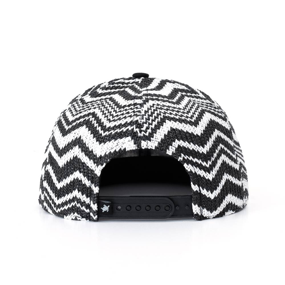 Smith & Miller Bast Flat Unisex Snapback Cap, black Riesige Ersparnisse