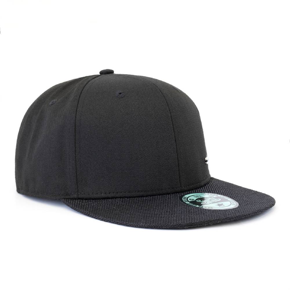 Smith & Miller Ollado Unisex Snapback Cap, black Super Sparpreis