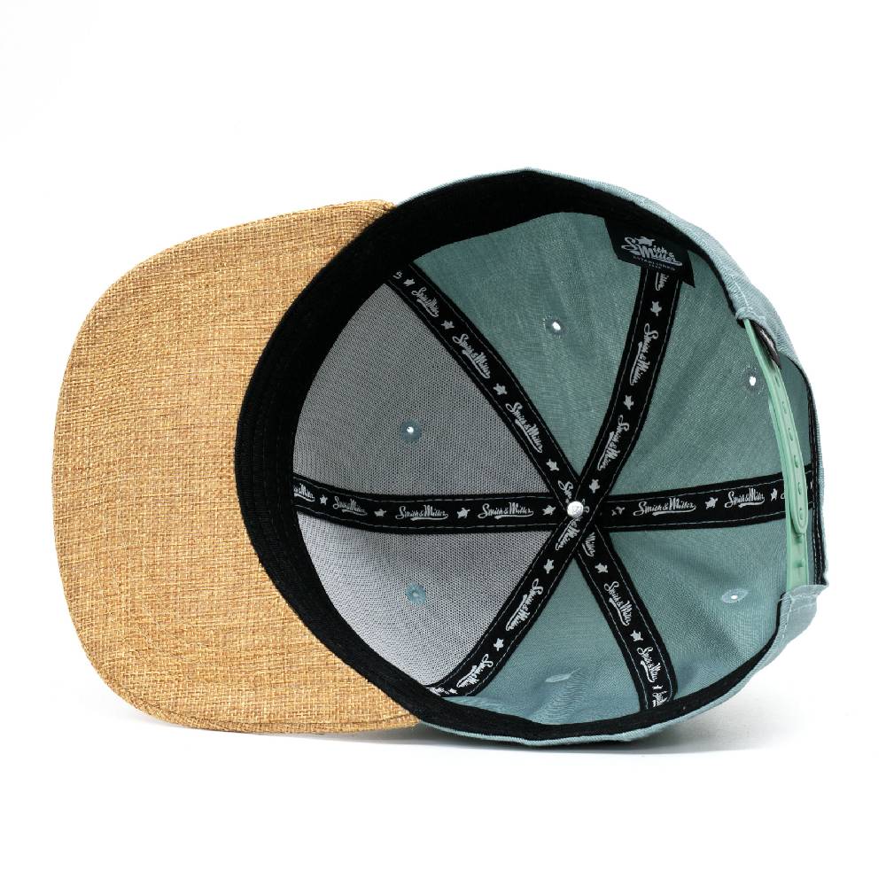 Smith & Miller Ollado Unisex Snapback Cap, sea green Wochenangebot