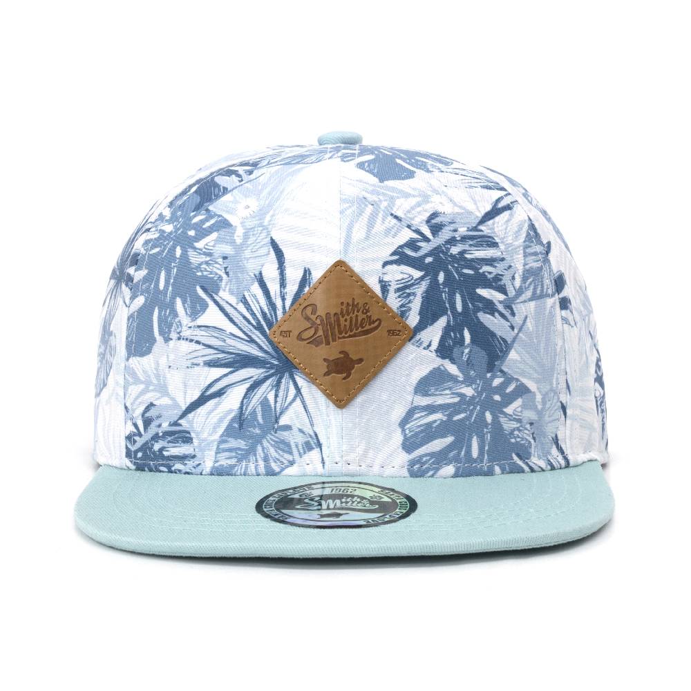 Smith & Miller Linares Snapback Cap, blau Begrenzte Freigabe
