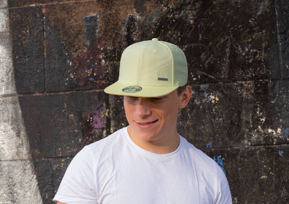 Smith & Miller Gabbs Unisex Snapback Cap, yellow Letzte 3 Tage
