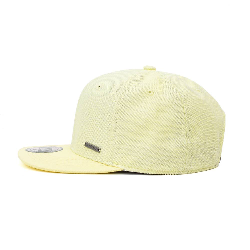Smith & Miller Gabbs Unisex Snapback Cap, yellow Letzte 3 Tage