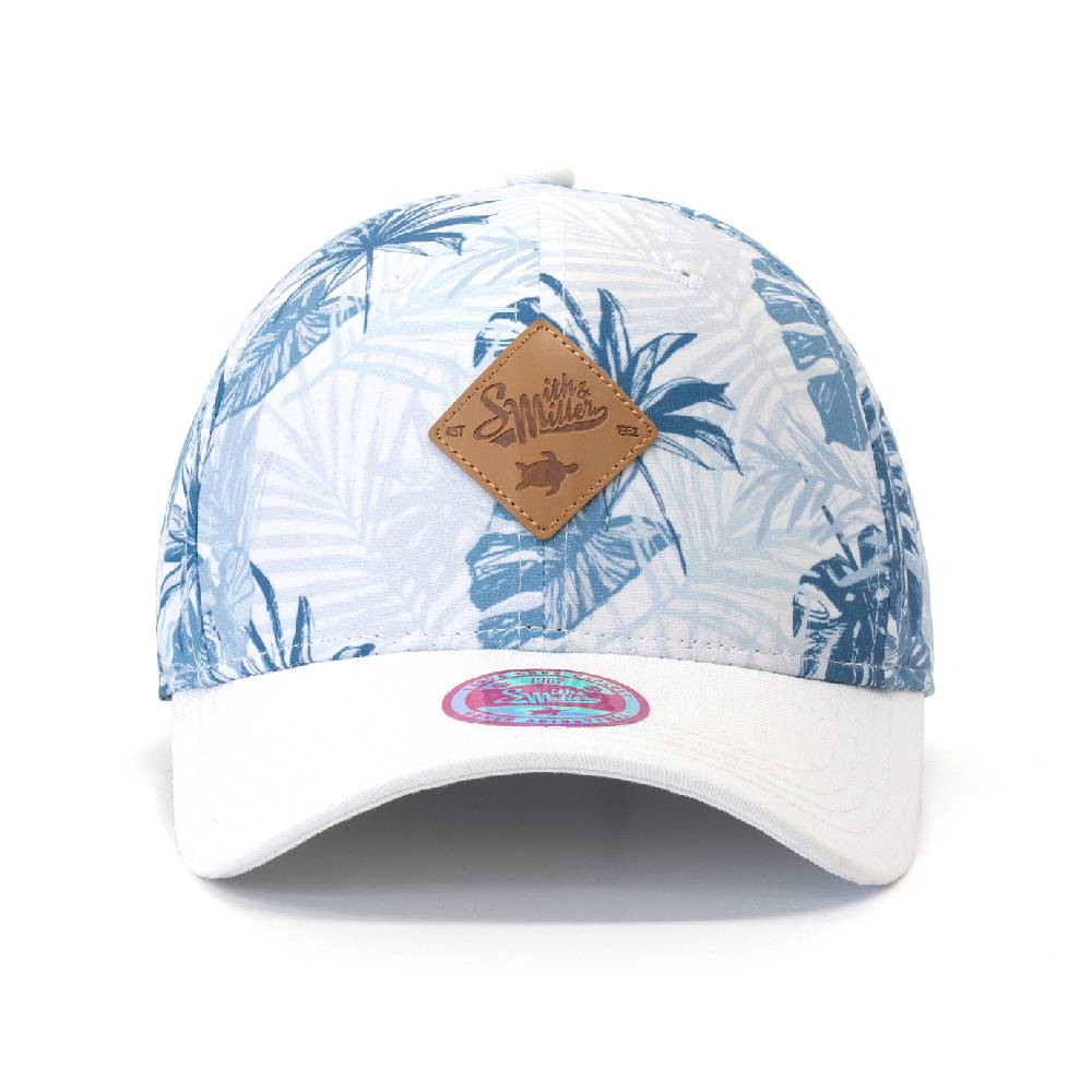 Smith & Miller Loya Women Curved Cap, blue - white Bis zu 50% Rabatt