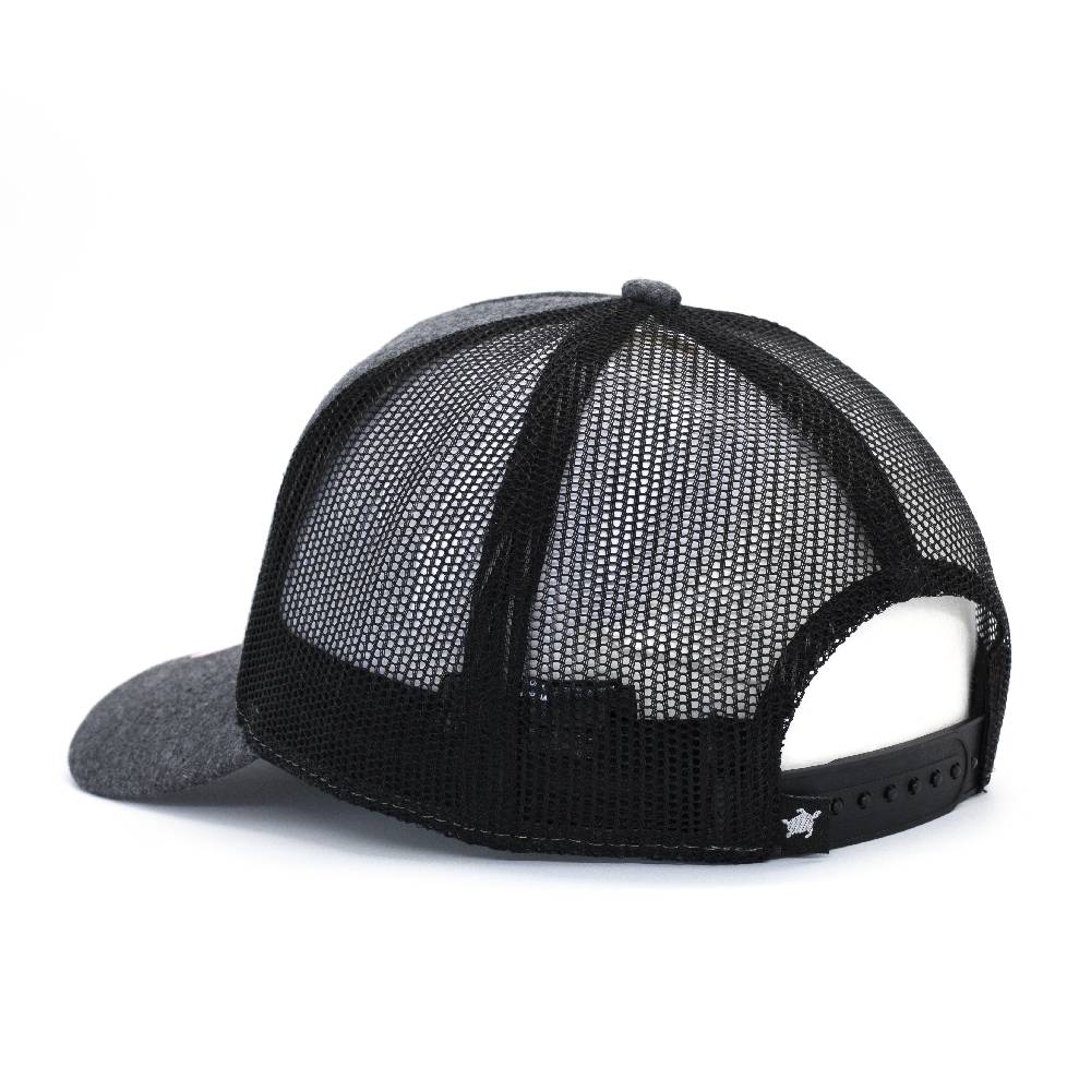 Smith & Miller Pico Rivera Women Trucker Cap, heather black Kostenloser Versand international