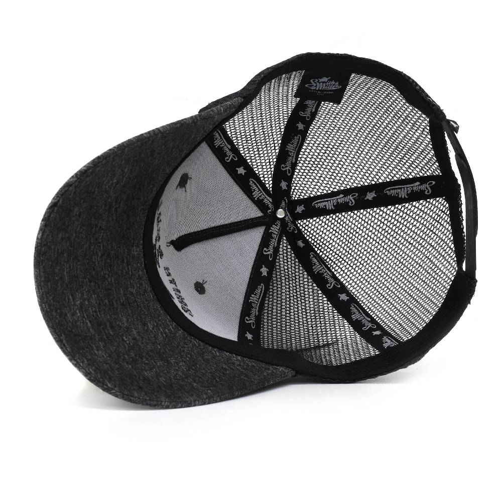 Smith & Miller Pico Rivera Women Trucker Cap, heather black Kostenloser Versand international