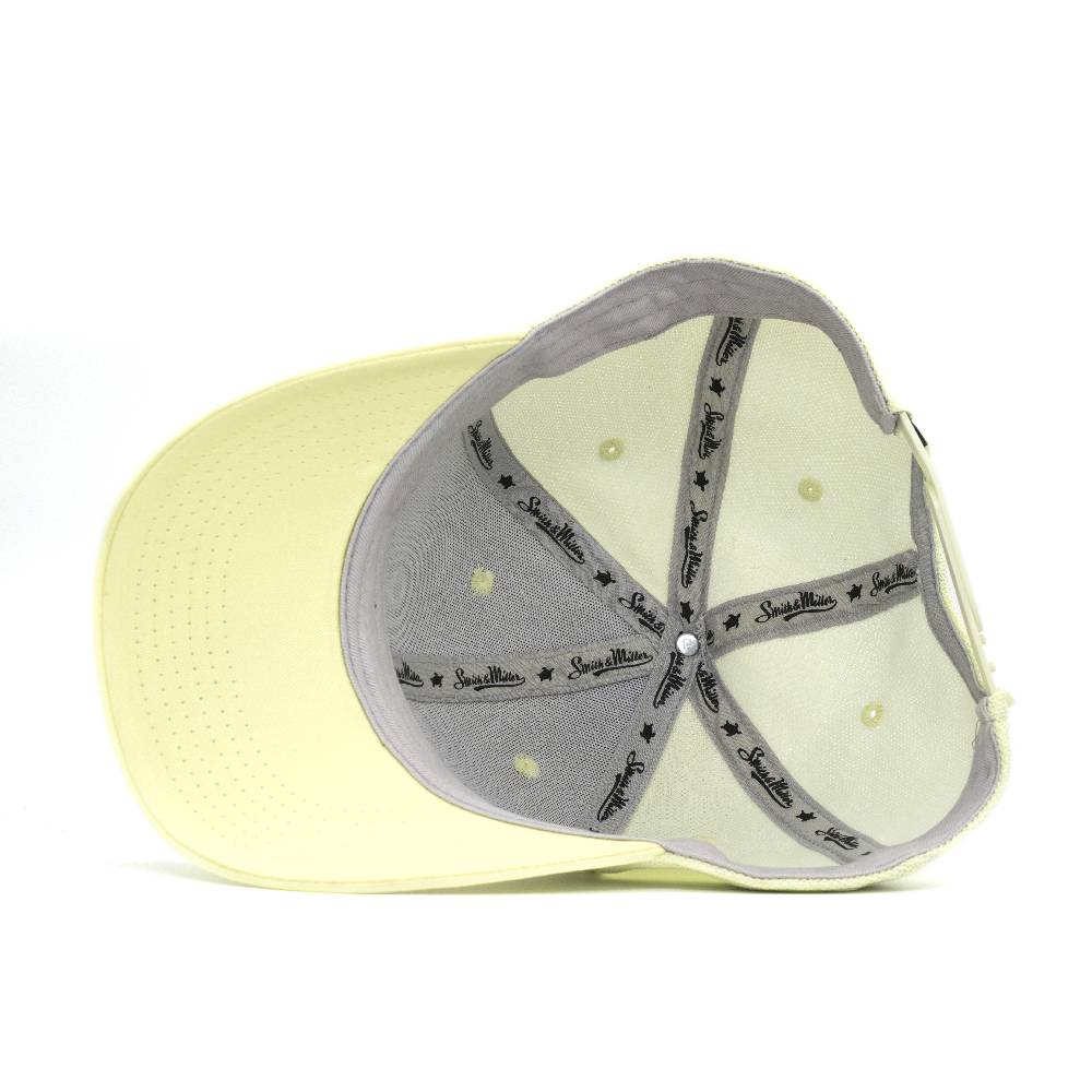 Smith & Miller Tencel Women Curved Cap, yellow Fabrikladen