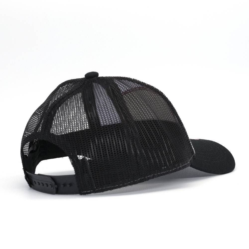 Smith & Miller Vicent Kids Trucker Cap, black-white Kostenloser Versand