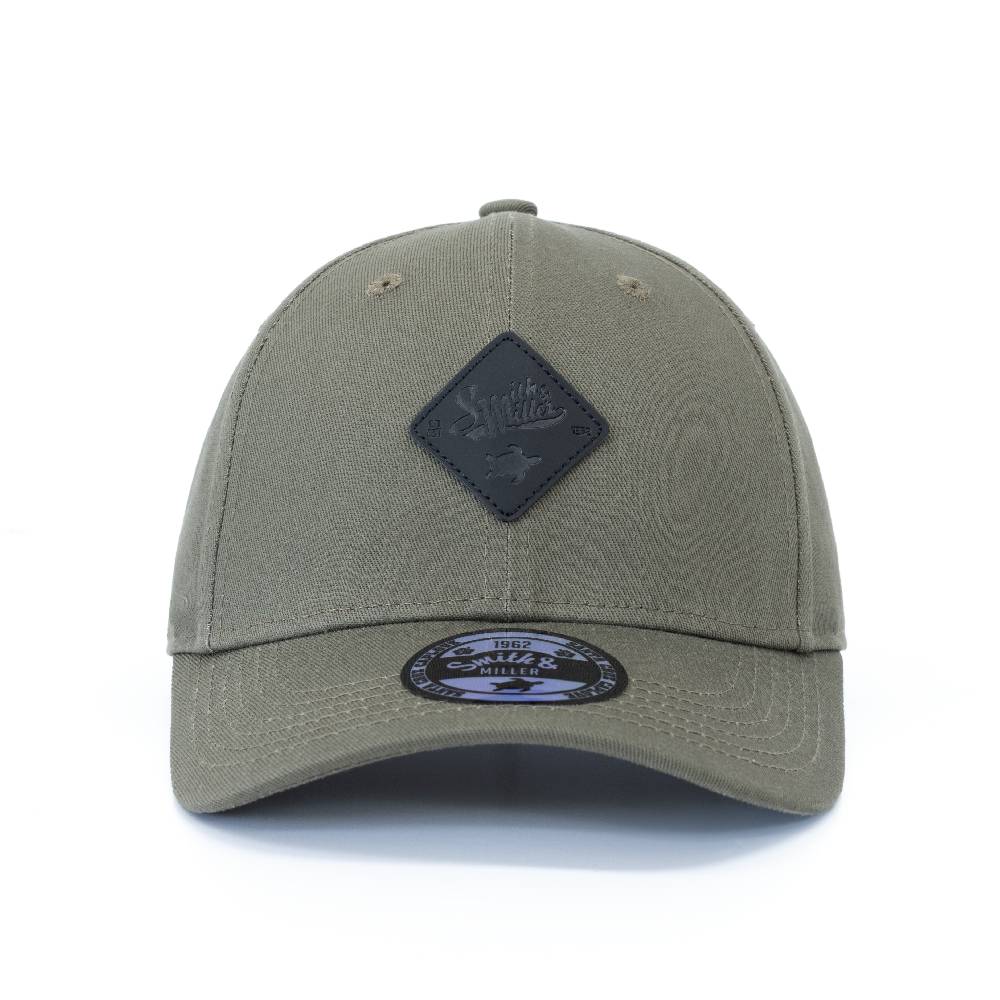 Smith & Miller Beverly Unisex Curved Cap, olive Flash Sale