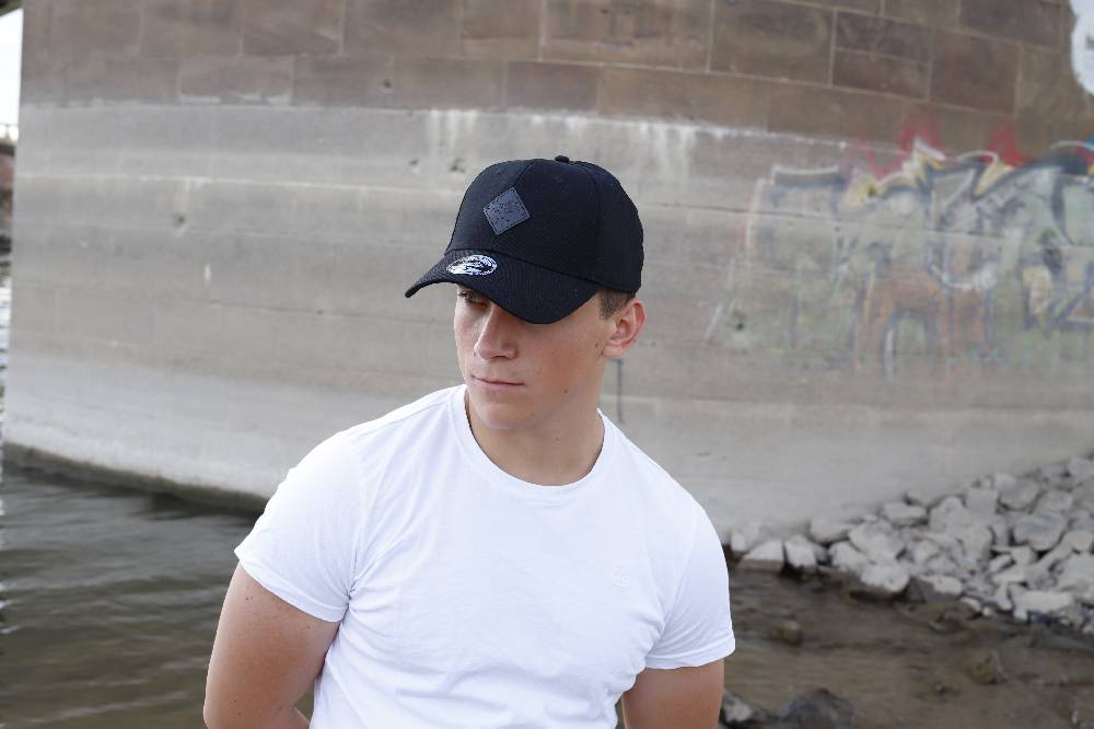 Smith & Miller Beverly Unisex Curved Cap, black Online Shopping