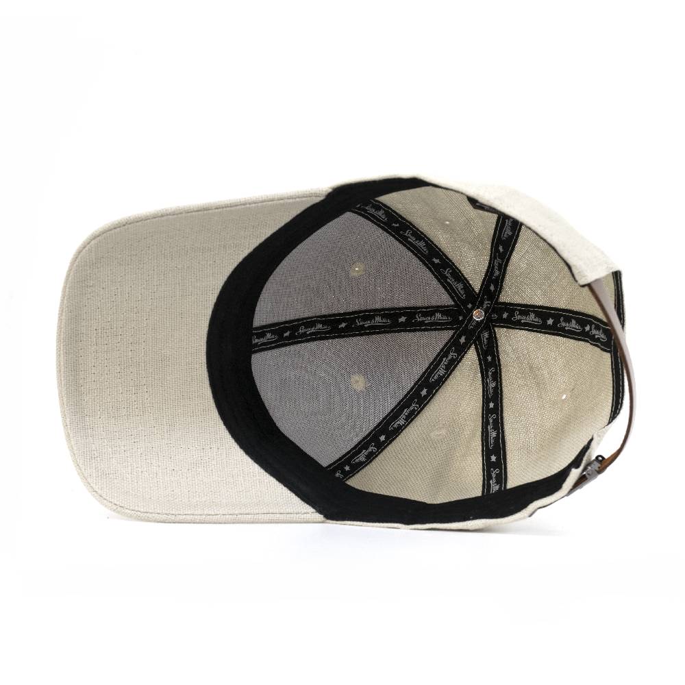 Smith & Miller Elam Unisex Curved Cap, stone Osterangebot