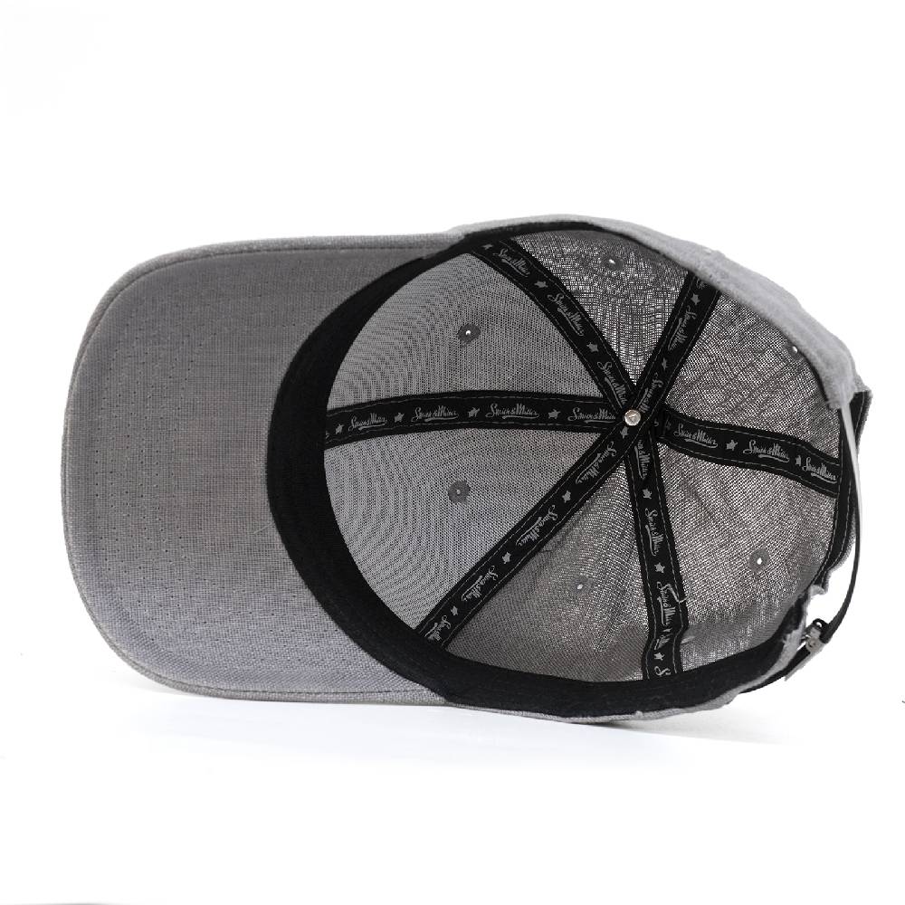Smith & Miller Elam Unisex Curved Cap, grey Muttertagsangebot