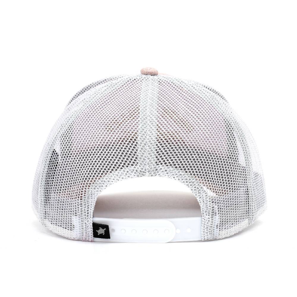 Smith & Miller Pico Rivera Women Trucker Cap, heather lt.pink - white Lagerräumung