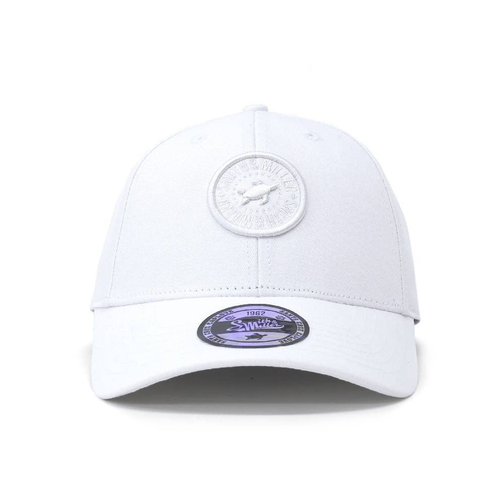 Smith & Miller Odesa Unisex Curved Cap, white Neueste Mode