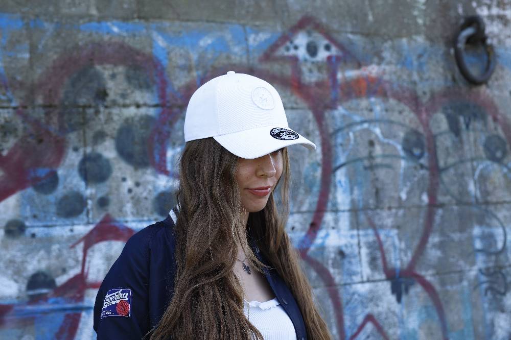 Smith & Miller Odesa Unisex Curved Cap, white Neueste Mode