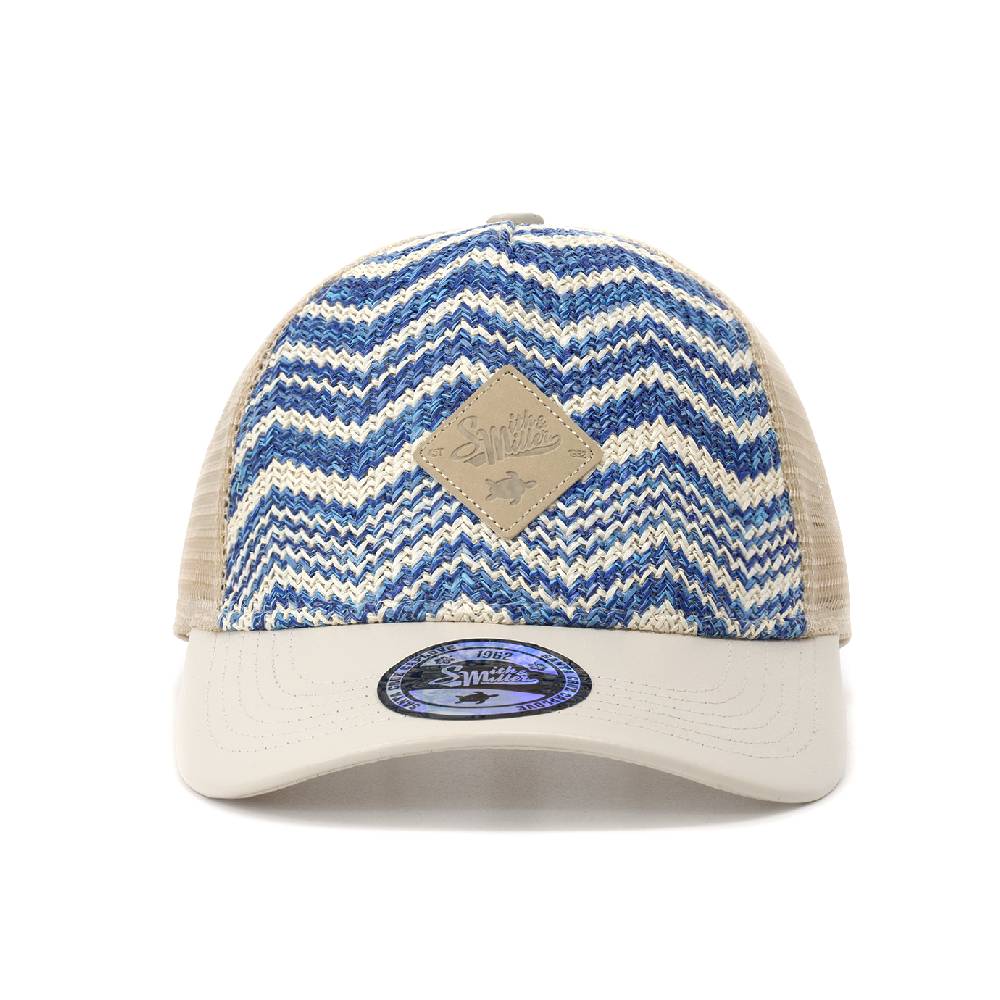 Smith & Miller Irvine Unisex Trucker Cap, blue - stone Bestseller