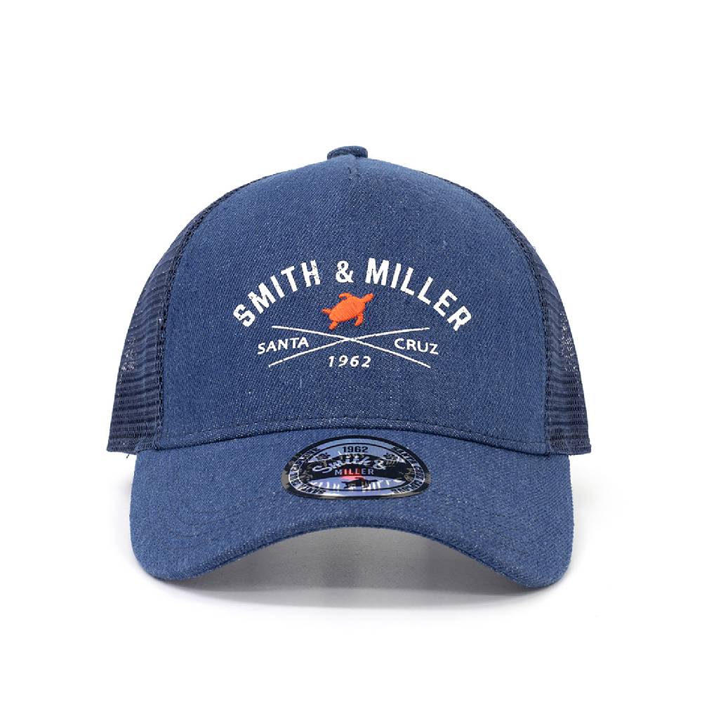Smith & Miller Dawes Unisex Trucker Cap, denim - navy VIP-Rabatte