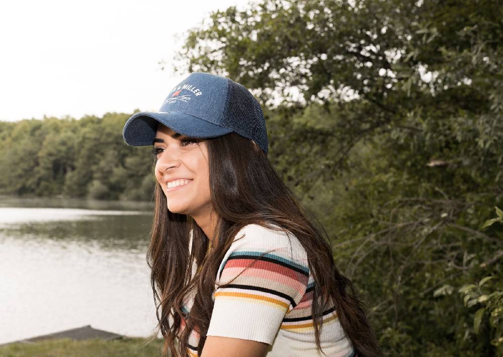 Smith & Miller Dawes Unisex Trucker Cap, denim - navy VIP-Rabatte
