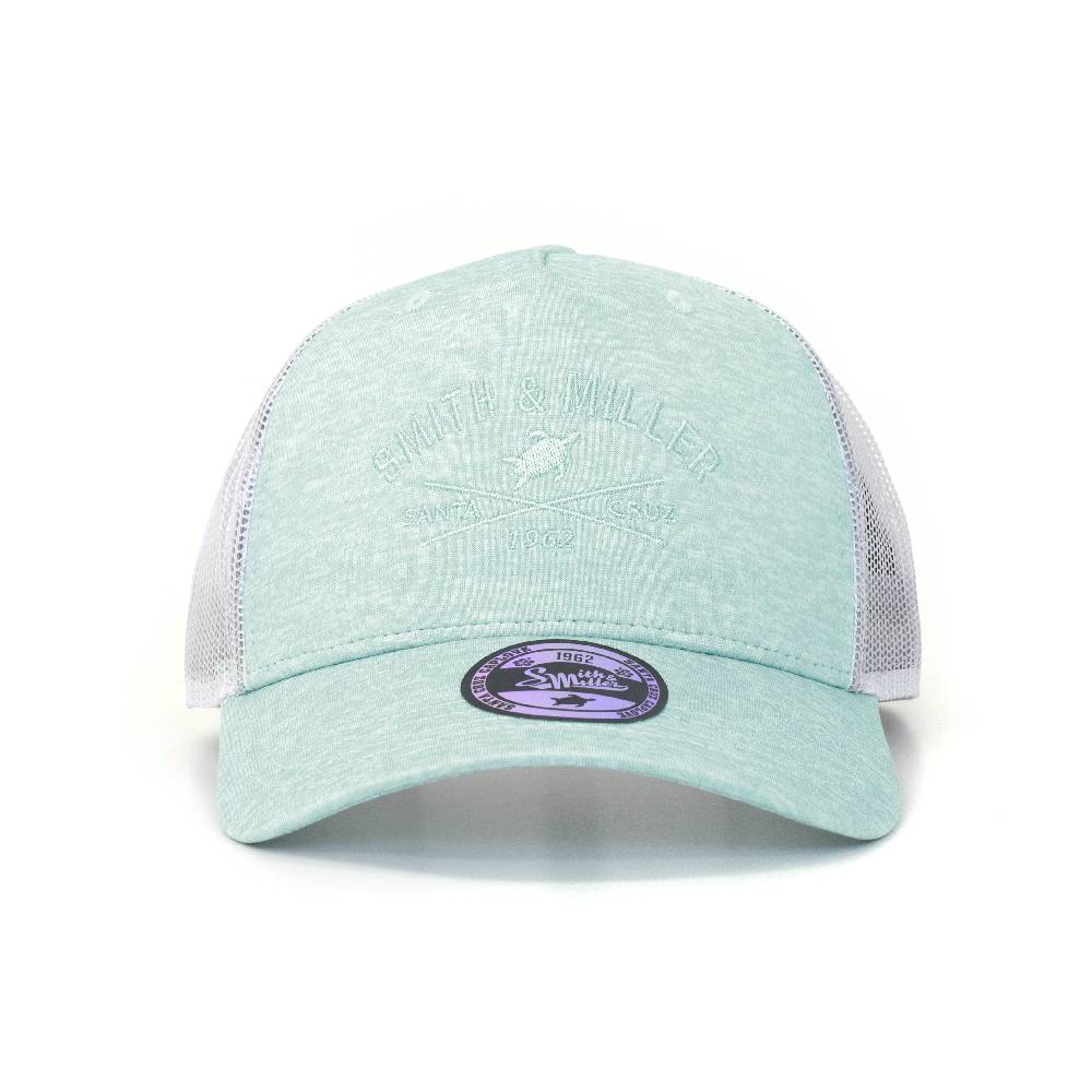 Smith & Miller Pico Rivera Unisex Trucker Cap, heather mint Wochenangebot