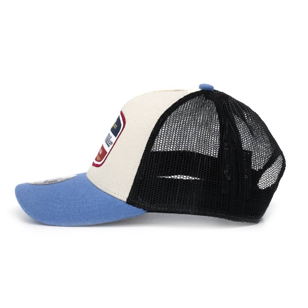 Smith & Miller Vicent Kids Trucker Cap, stone-blue Letzte 3 Tage