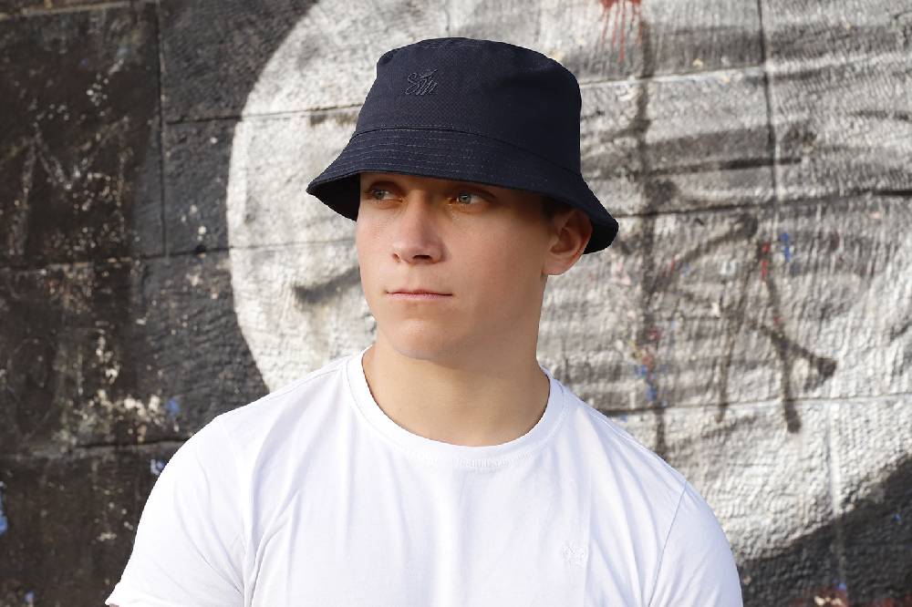Smith & Miller Villariva Bucket Hat, navy Im Verkauf