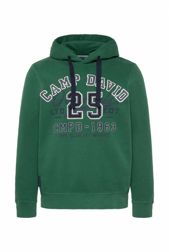 Soccx Hoodie mit Artwork im Retro-Style raw green Weihnachtsangebot