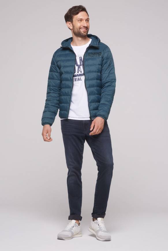 Soccx Leichte Steppjacke mit Kapuze blue haze Neuheiten