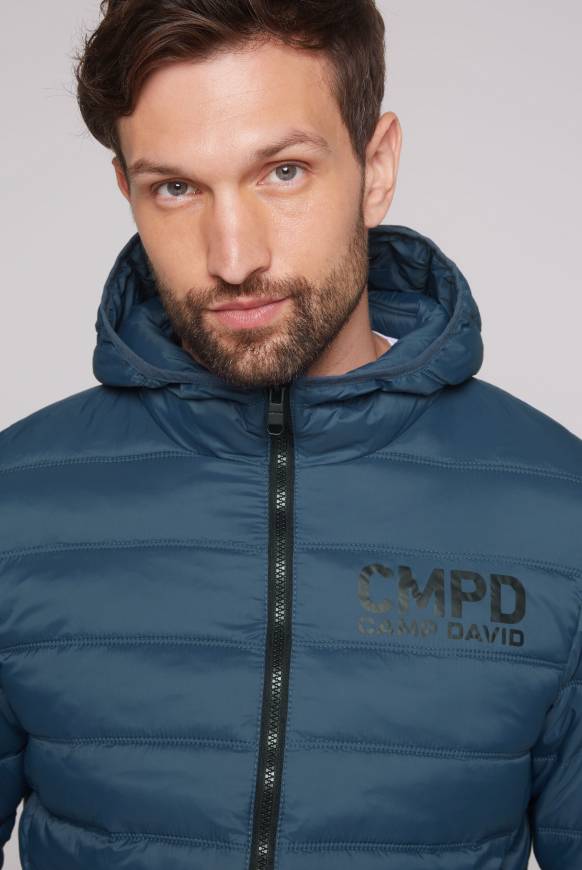 Soccx Leichte Steppjacke mit Kapuze blue haze Neuheiten
