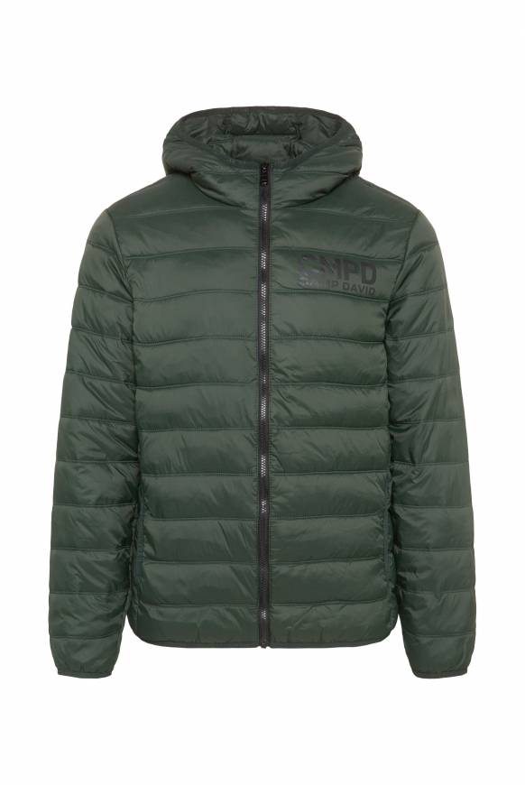 Soccx Leichte Steppjacke mit Kapuze khale green Bestseller