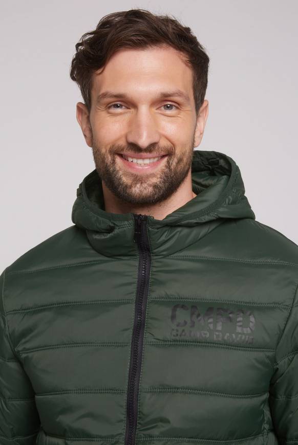 Soccx Leichte Steppjacke mit Kapuze khale green Bestseller
